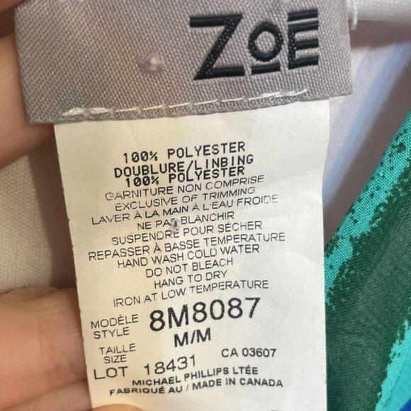 Multicolour light weight dress, medium - Picture 3 of 3